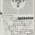 21- Jak dál + mapa hry Barbarian