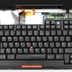 Rozložení klávesnice a bez krytu - IBM ThinkPad 340