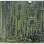 Základní deska PC Chips M216 zezadu - PC VUJO 286 na 25MHz