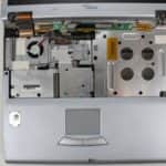Odmontovaná klávesnice - Fujitsu Siemens Lifebook E-6634