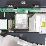 Odmontovaná klávesnice - Hewlett Packard OmniBook XE3