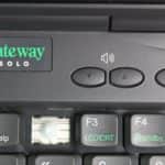 Ovládání hlasitosti - Gateway Solo 9300