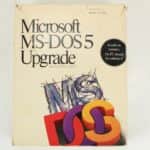Krabice - MS-DOS 5.0 Upgrade