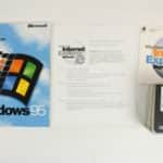 Manuál + CD IE + diskety na sobě - Windows 95 - Disketová verze