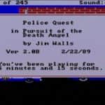 Police Quest – In Pursuit of the Death Angel - Amiga 500 - 11