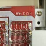 RAM Disk 512KB nápis - Sharp MZ-800