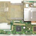 Druhá část základní desky, co je pod základní deskou - Toshiba T4900CT