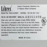 Štítek - Librex 386SX