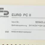 Štítek na počítači - Schneider EURO PC II