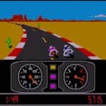 Atari 520ST - Hra Super Cycle