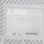 Atari 520ST12 - štítek FDD