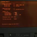 Toshiba T3200 - Testy v MS-DOS 4.01