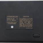 AJP 1100P - Štítek na baterii