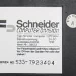 Schneider CPC464 - Štítek