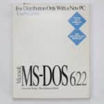 1 - MS-DOS 6.22 v krabici