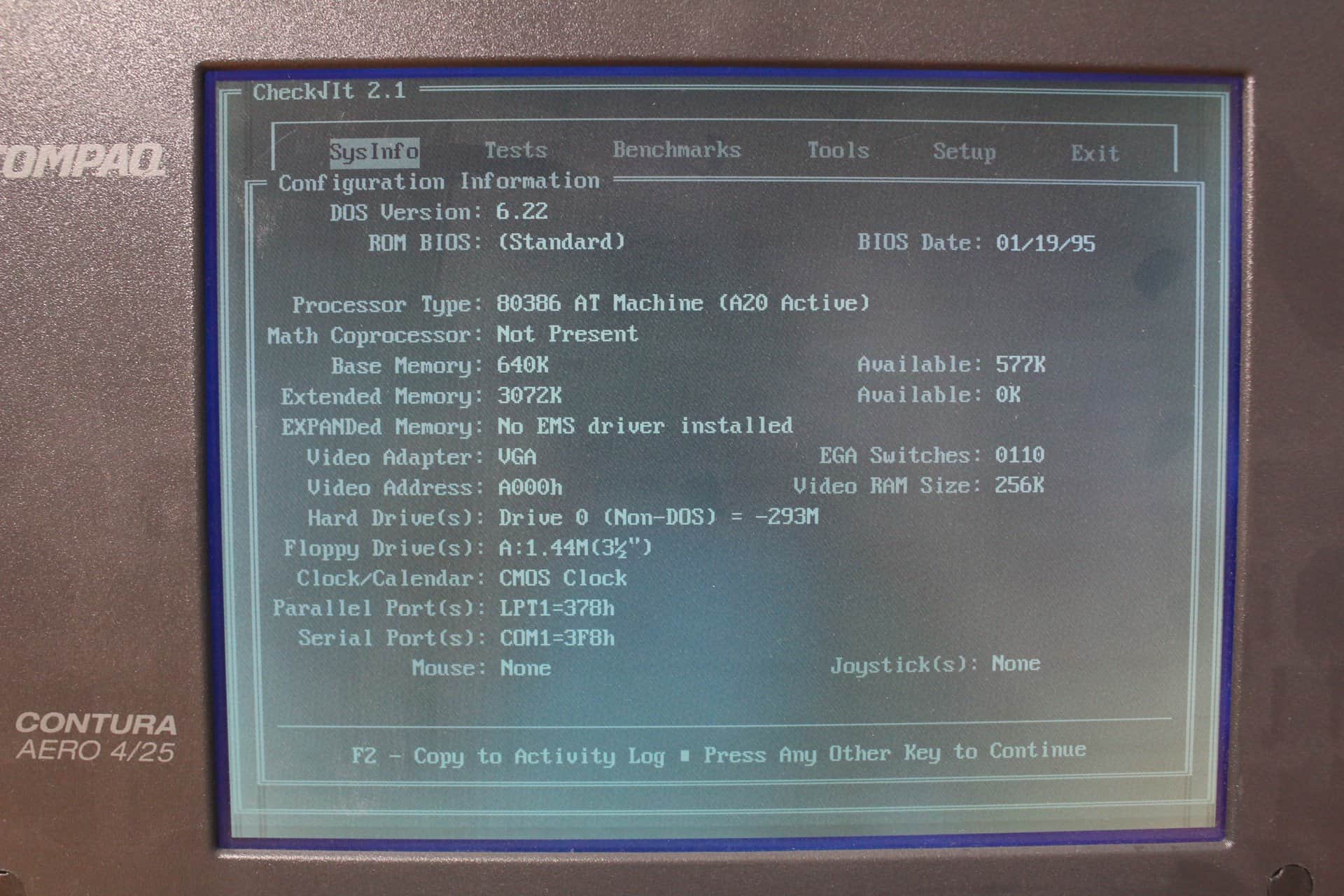 Modulo RAM 4MB Per Compaq Contura 4/25 4/25c 4/25cx - Memoria DRAM Usata Funzionante