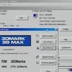3D Mark 1999 ve Windows98 - Toshiba Satellite 2180CDT