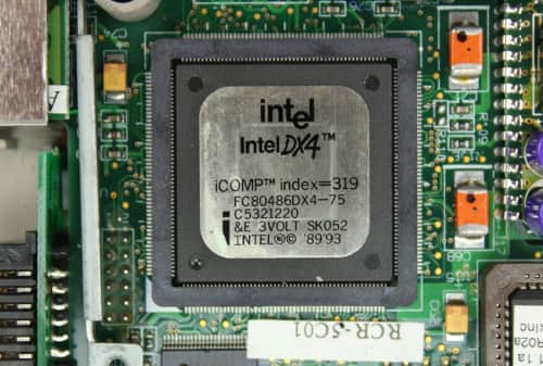 Intel i486DX4 na 75MHz