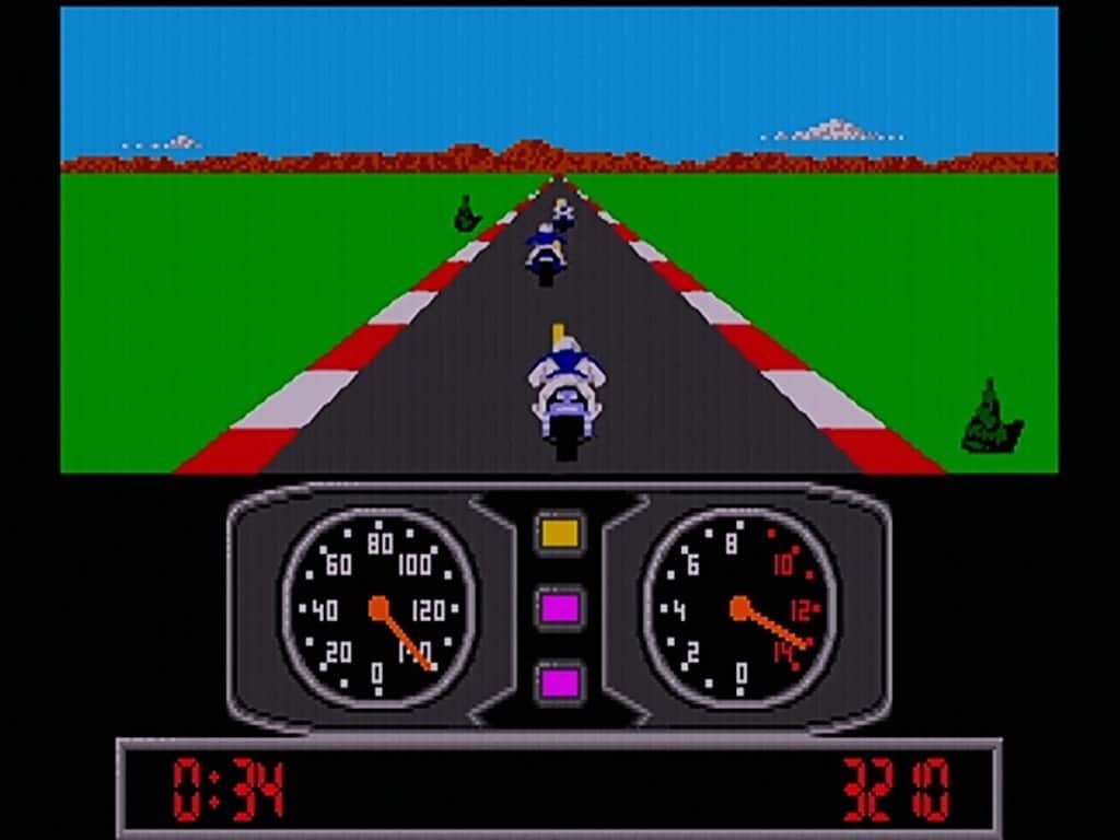 Atari 520ST - Hra- Super Cycle