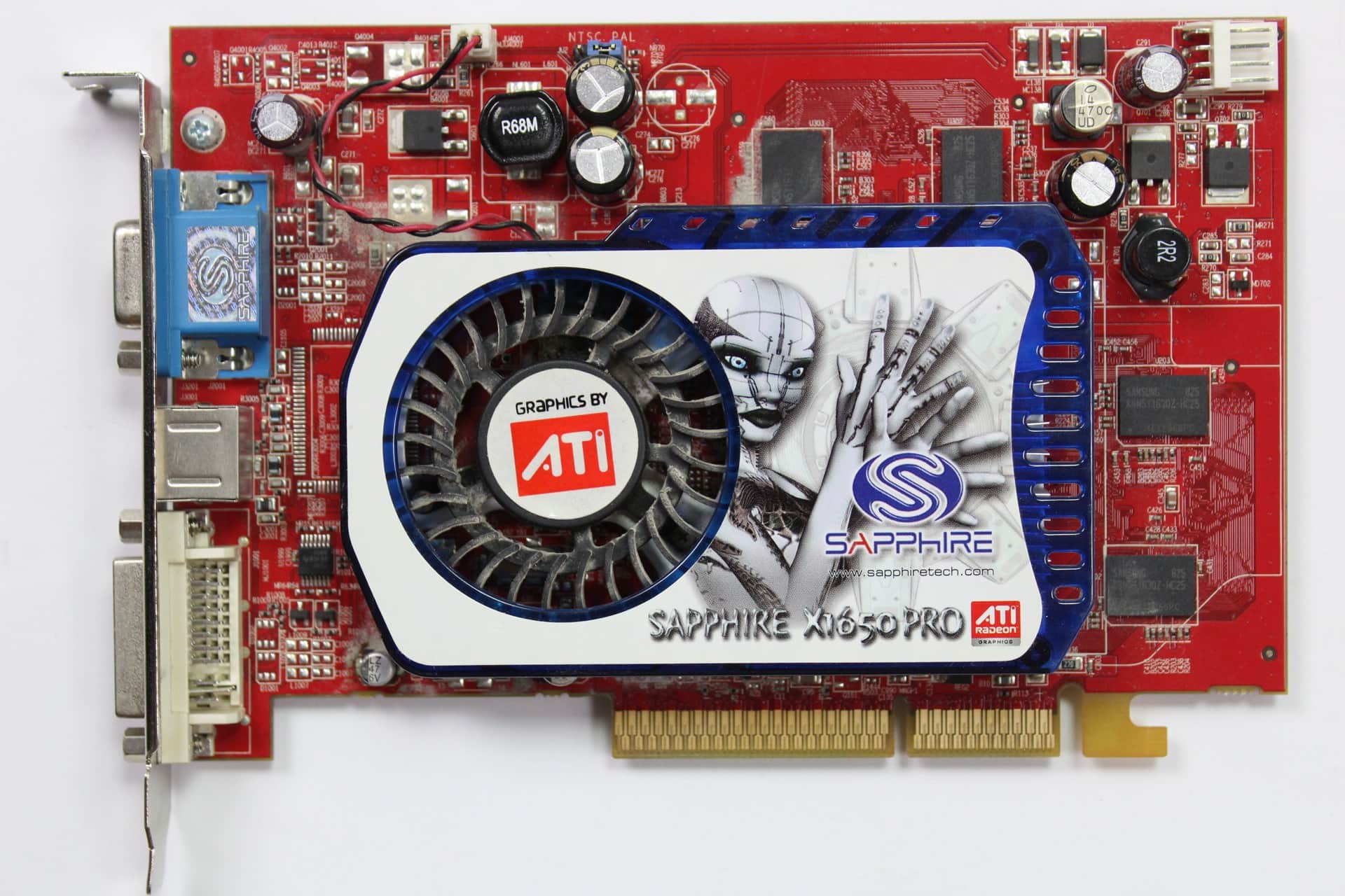 ATI Radeon X1650 PRO Clous