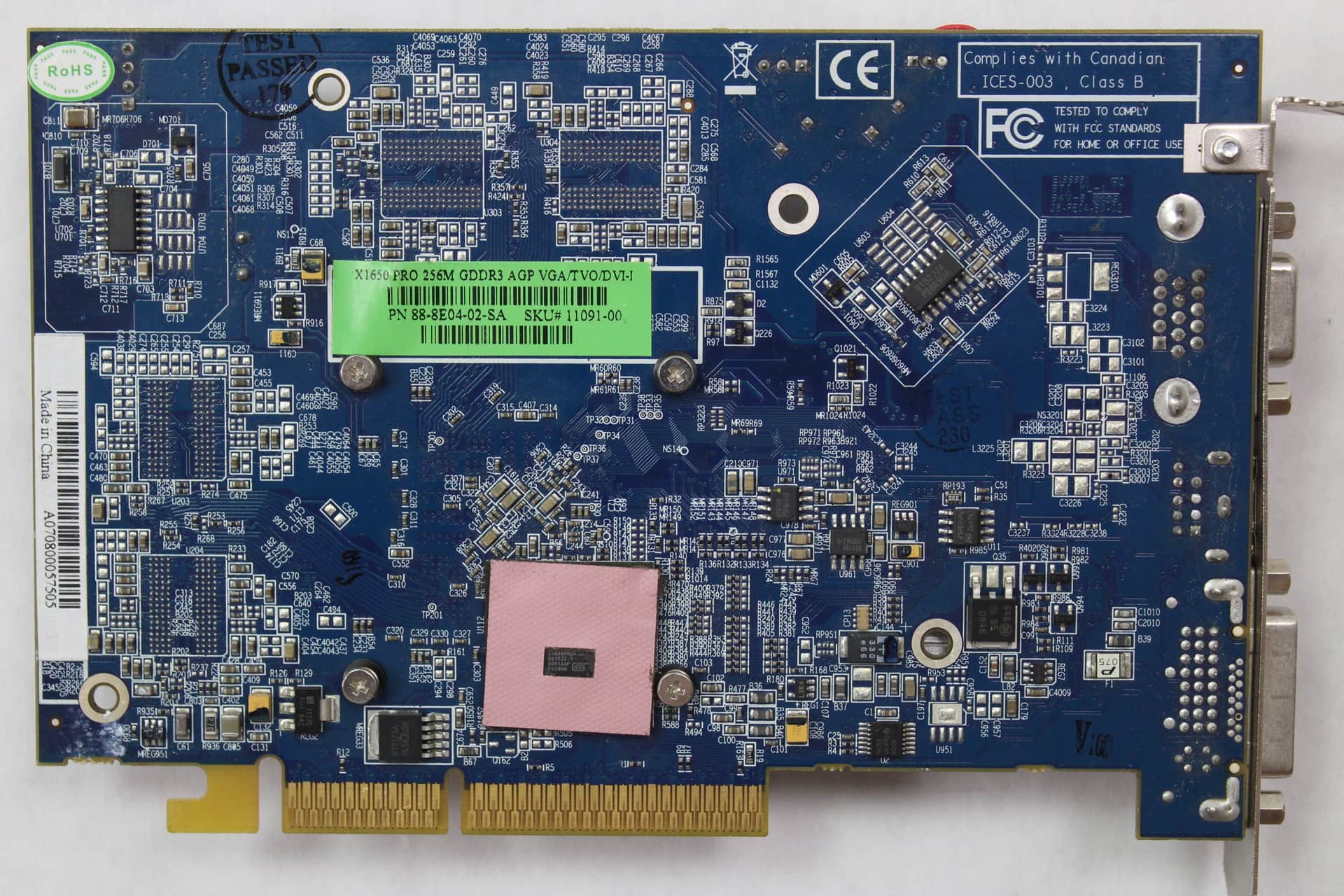 ATI Radeon X1650PRO DDR3
