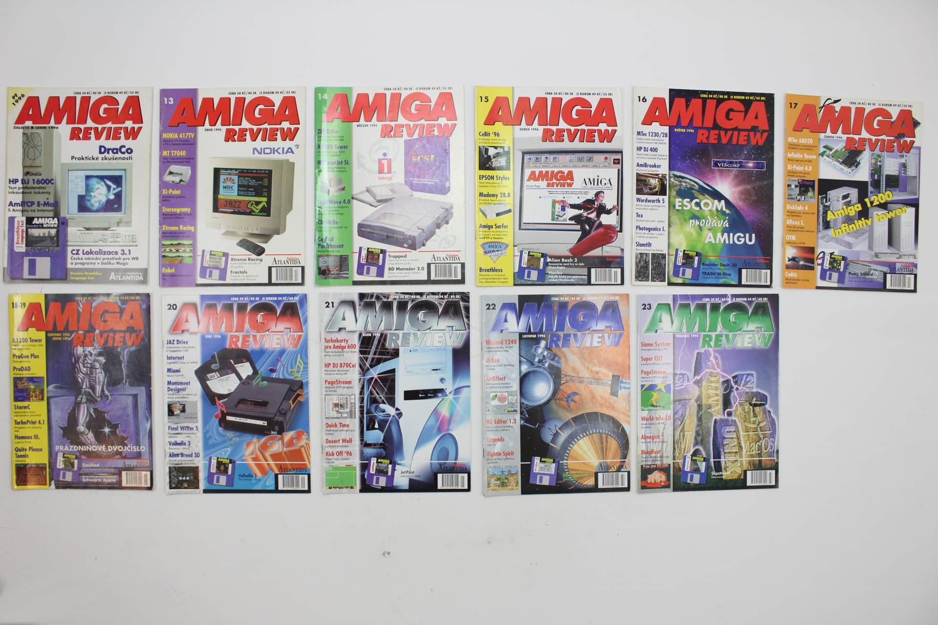 Atlantida / Amiga Review - 1996