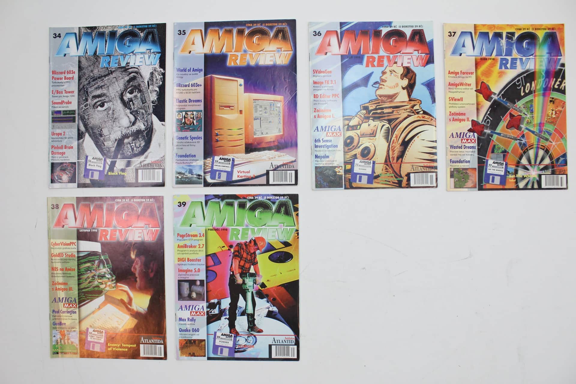 Atlantida / Amiga Review - 1998