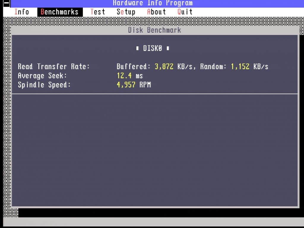 Best 1100 - Testy MS-DOS
