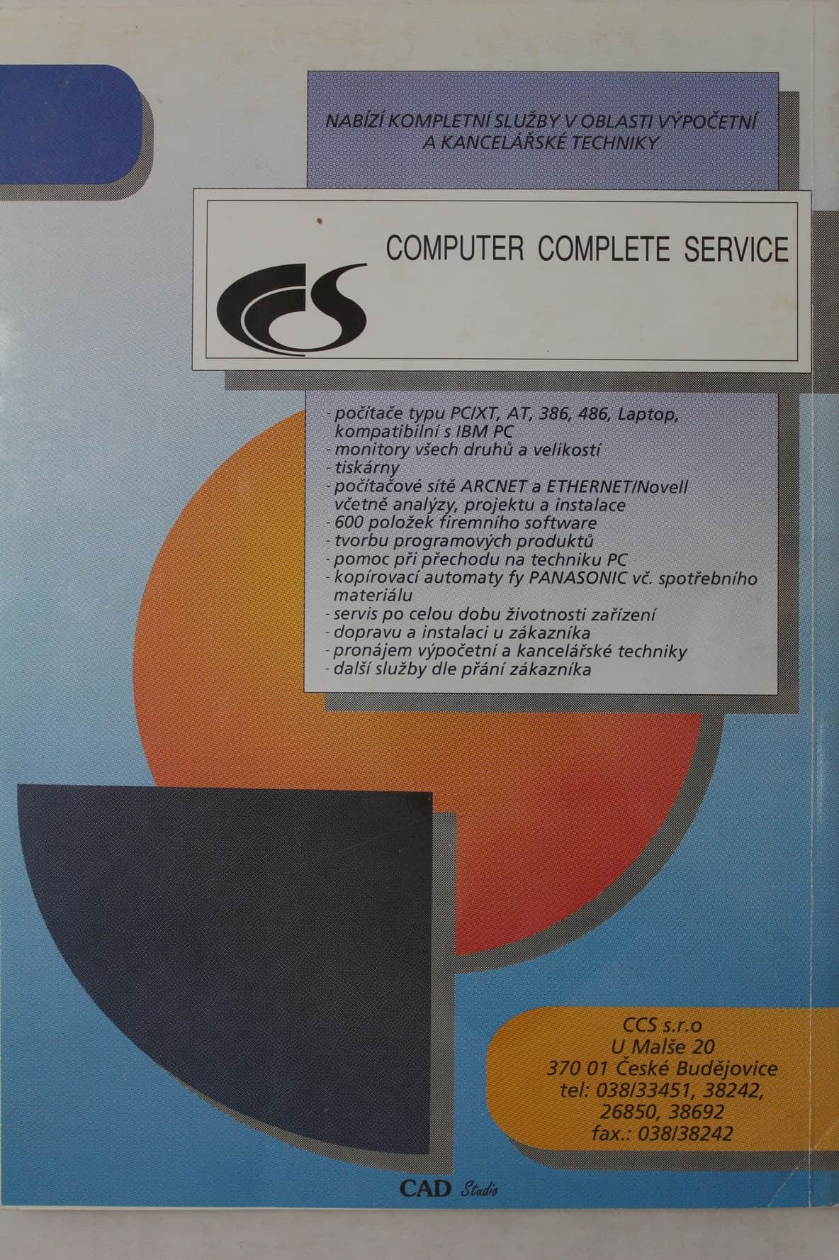 CCS s.r.o - březen 1991