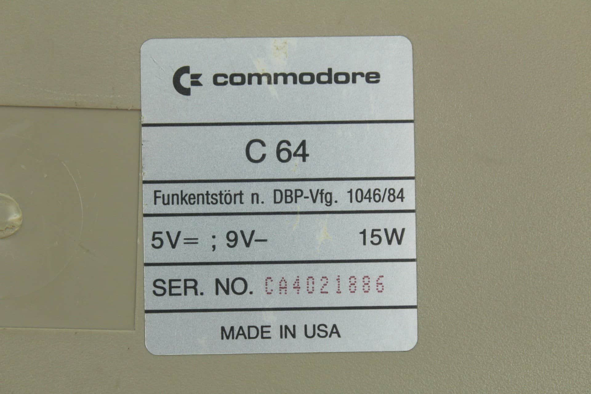 Commodore 64 - zvaný chlebník
