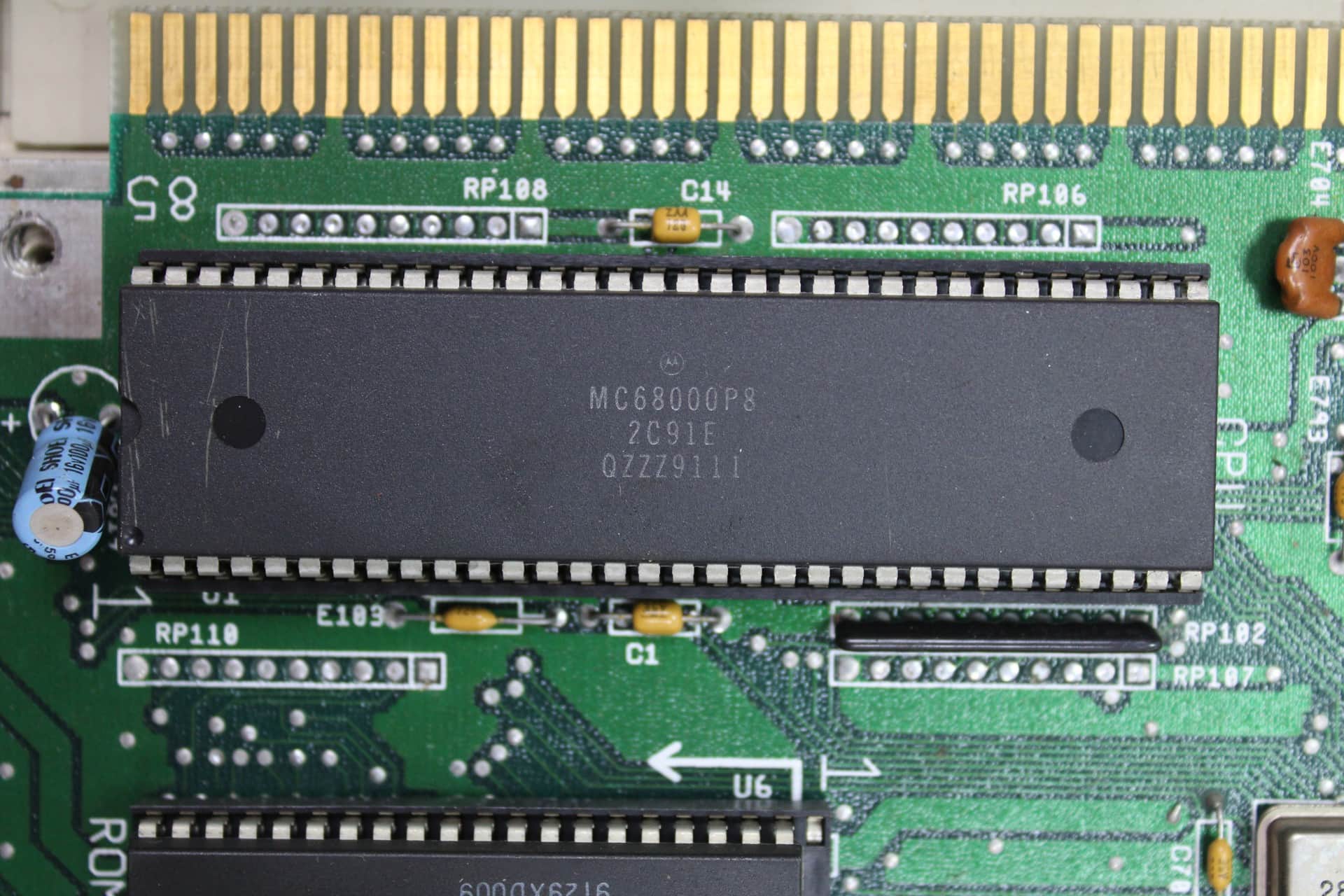 Commodore Amiga 500 Plus - procesor