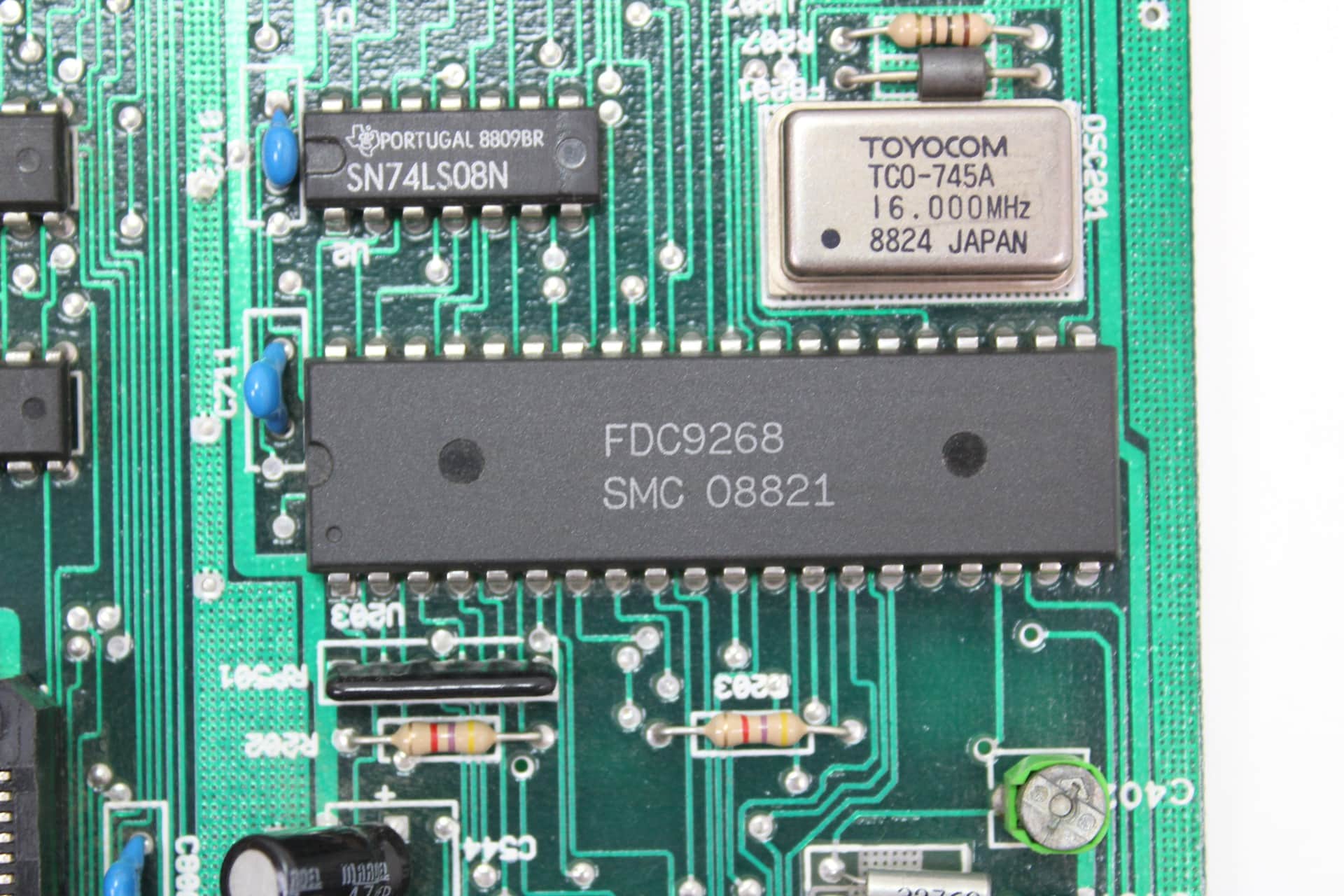 Commodore-PC-10-III - čip FDD