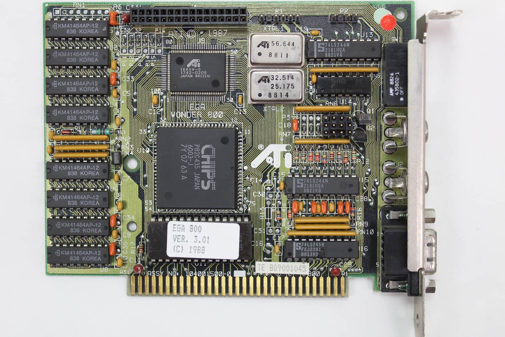 Commodore PC 20-III - grafická karta