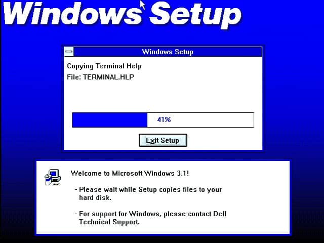 DELL 320SX - Testy Windows