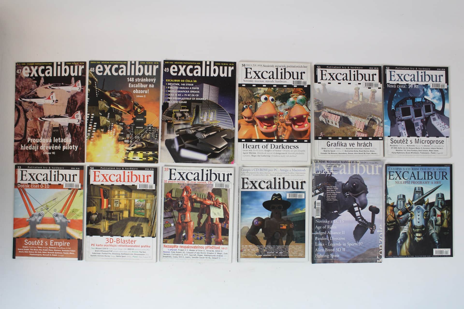 Excalibur 1995 až 1997