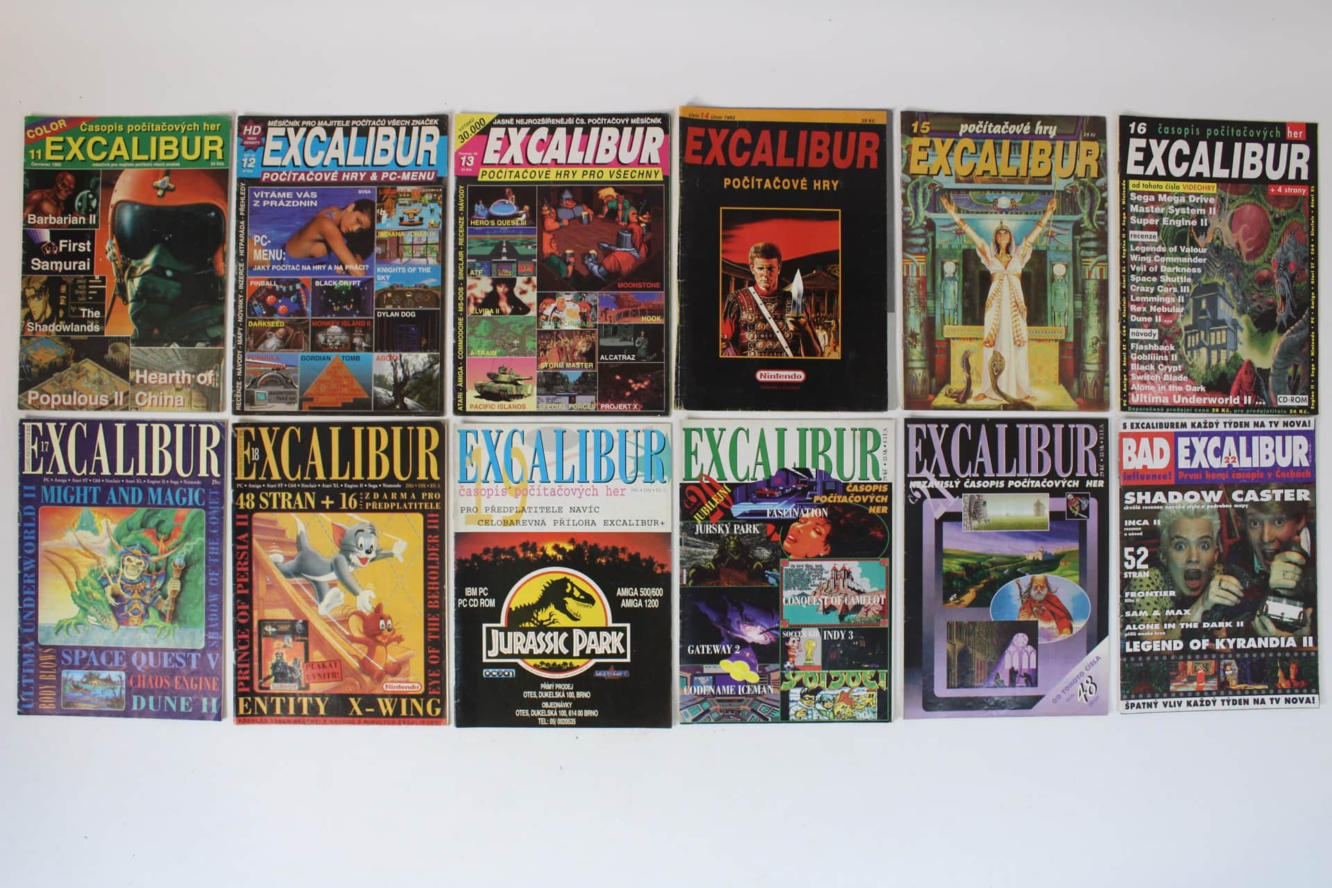 Excalibur 1992-1993-1994