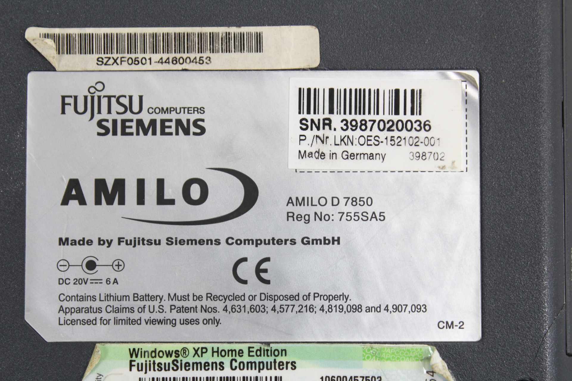 Fujitsu Siemens Amilo D7850