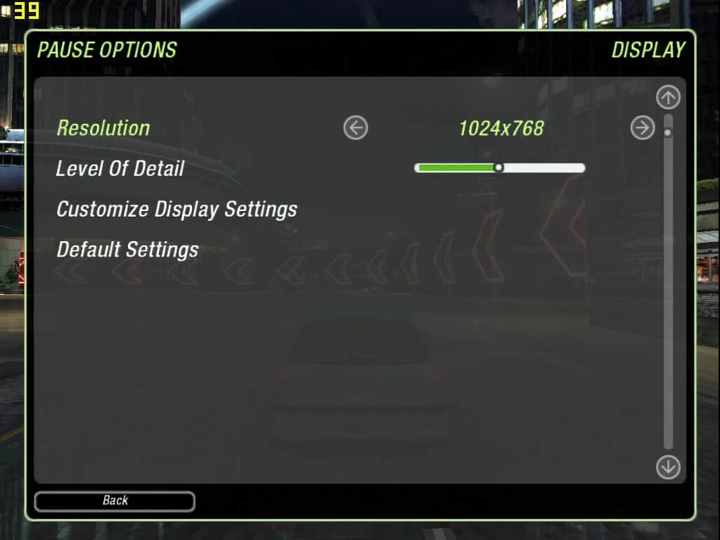 Need For Speed Underground 2 - nVidia GeForce2 TI 64MB DDR - Hercules 3D Prophet II TI
