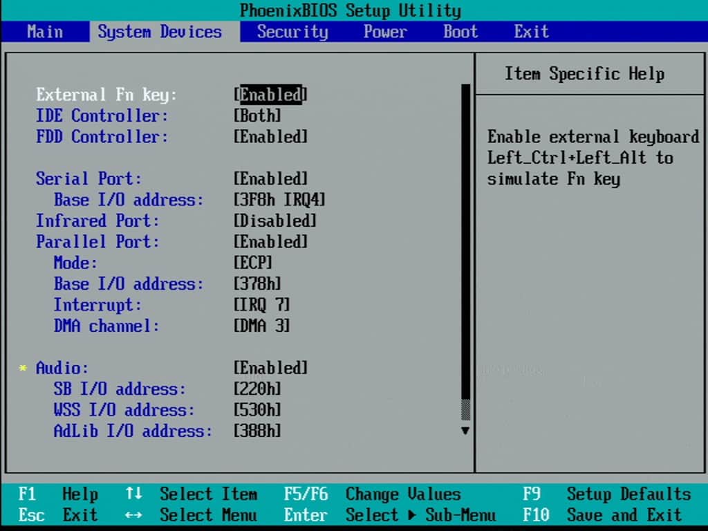 Hewlett-Packard-OmniBook-2100-BIOS