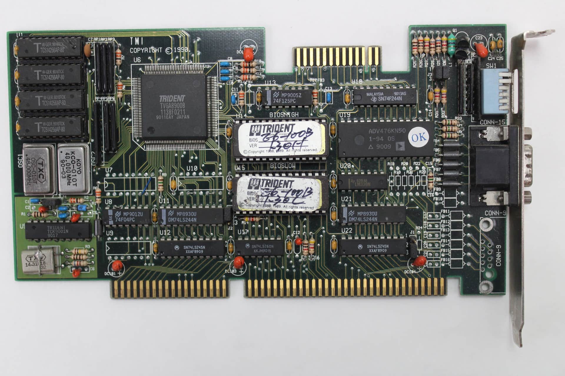 Highscreen Kompakt Serie-III 286 16MHz - Grafická karta
