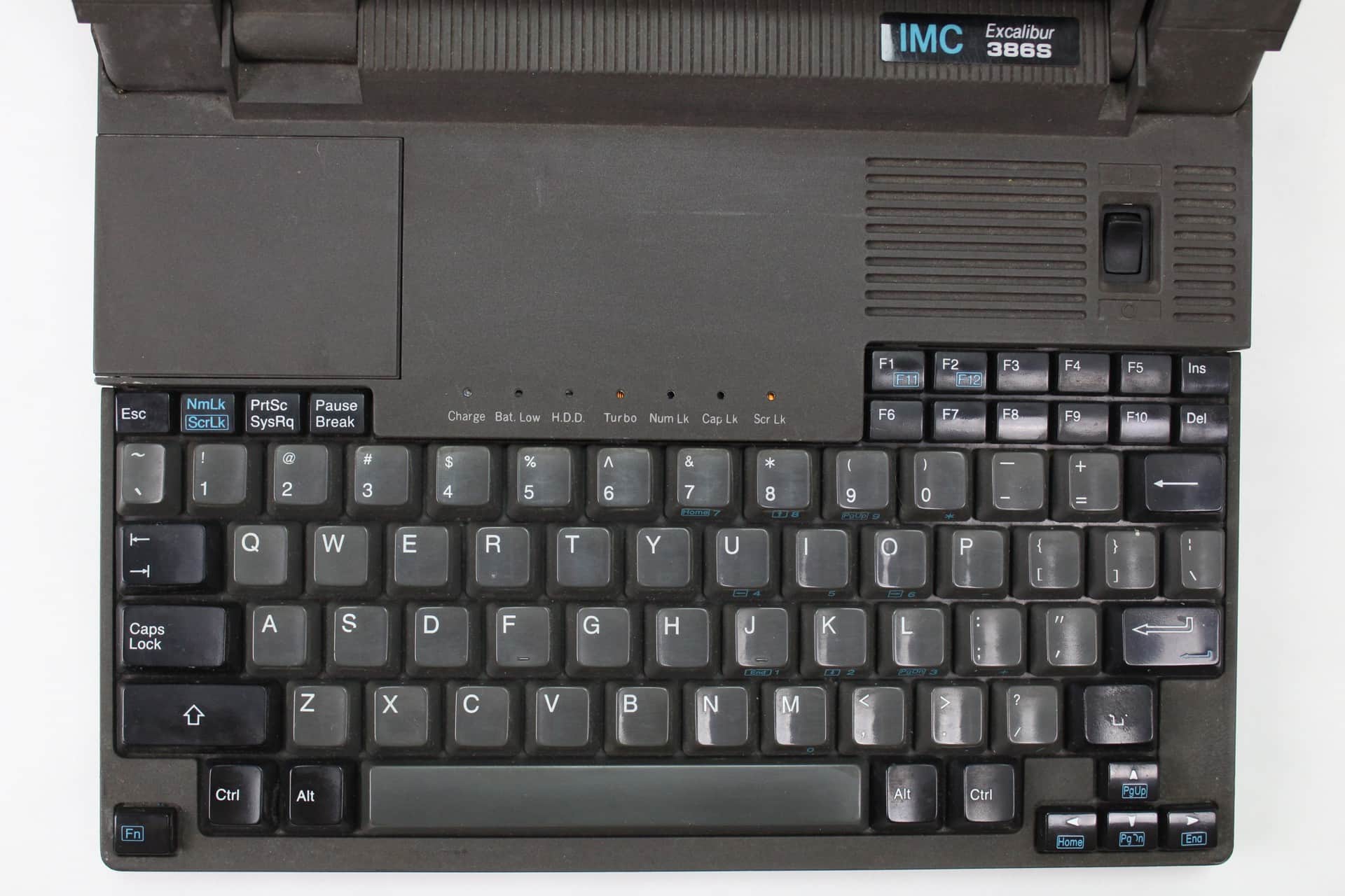 IMC-Excalibur-EL-386S - Rozložení klávesnice
