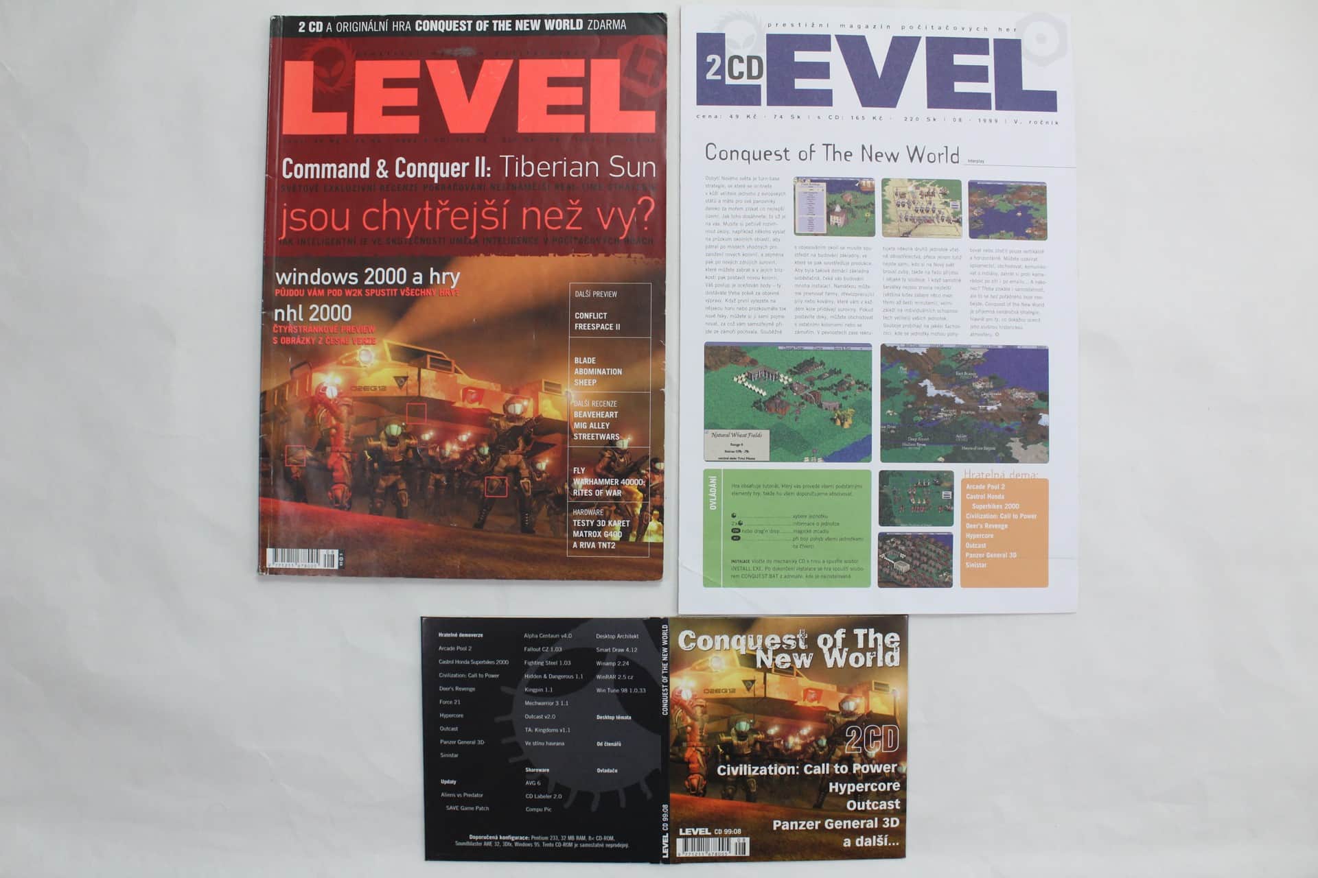 Level 08 - 1999 - složky k CD