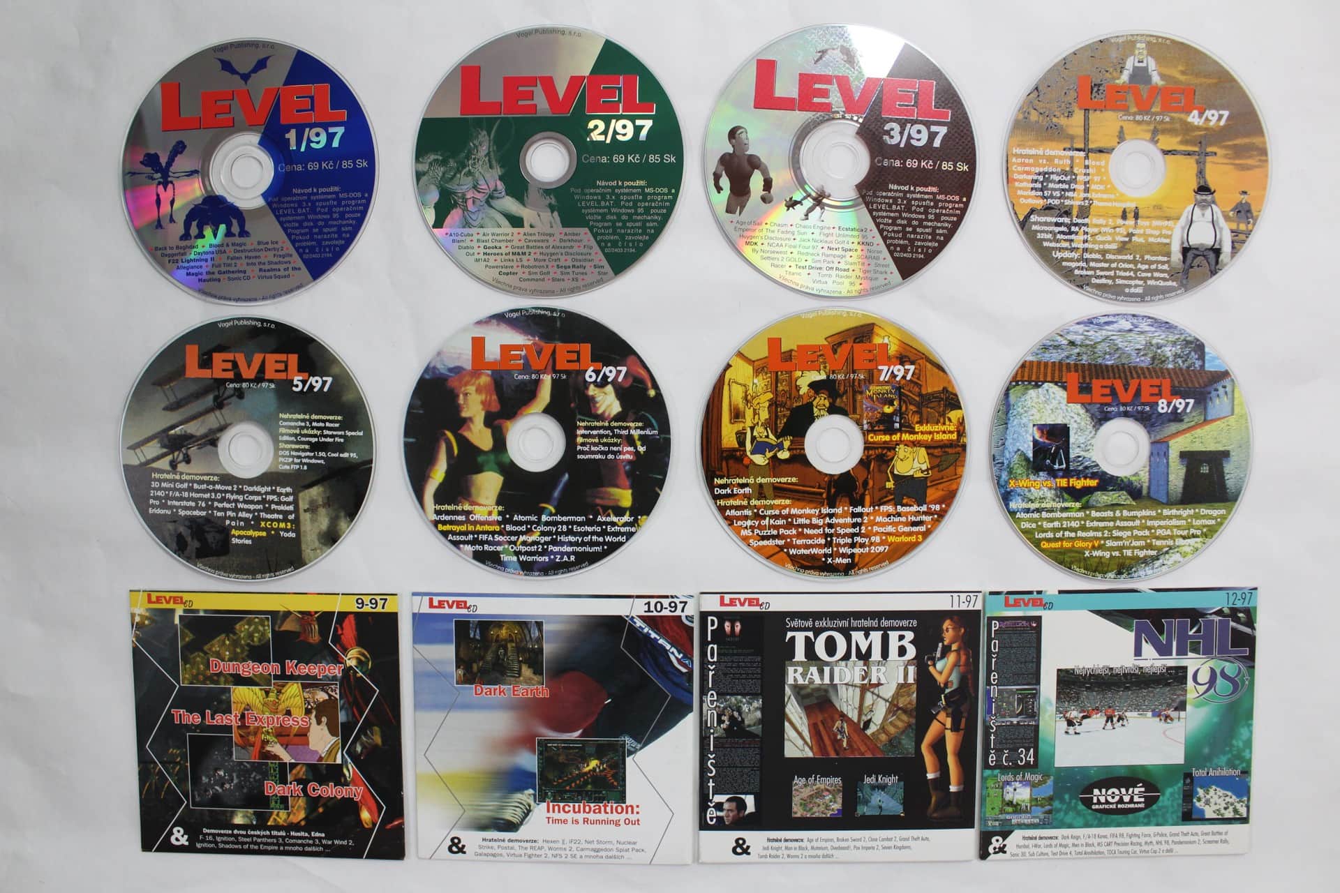 Všechny CD z roku 1997