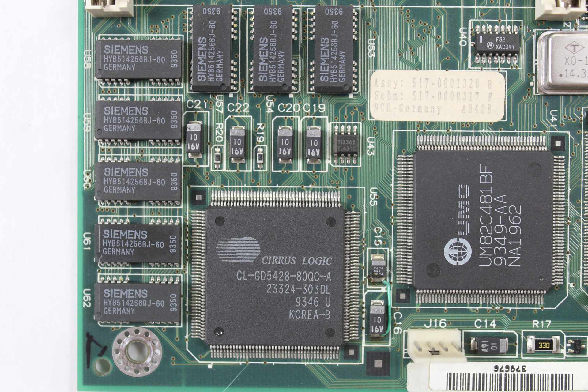 NCR system 3227 - VGA + RAM