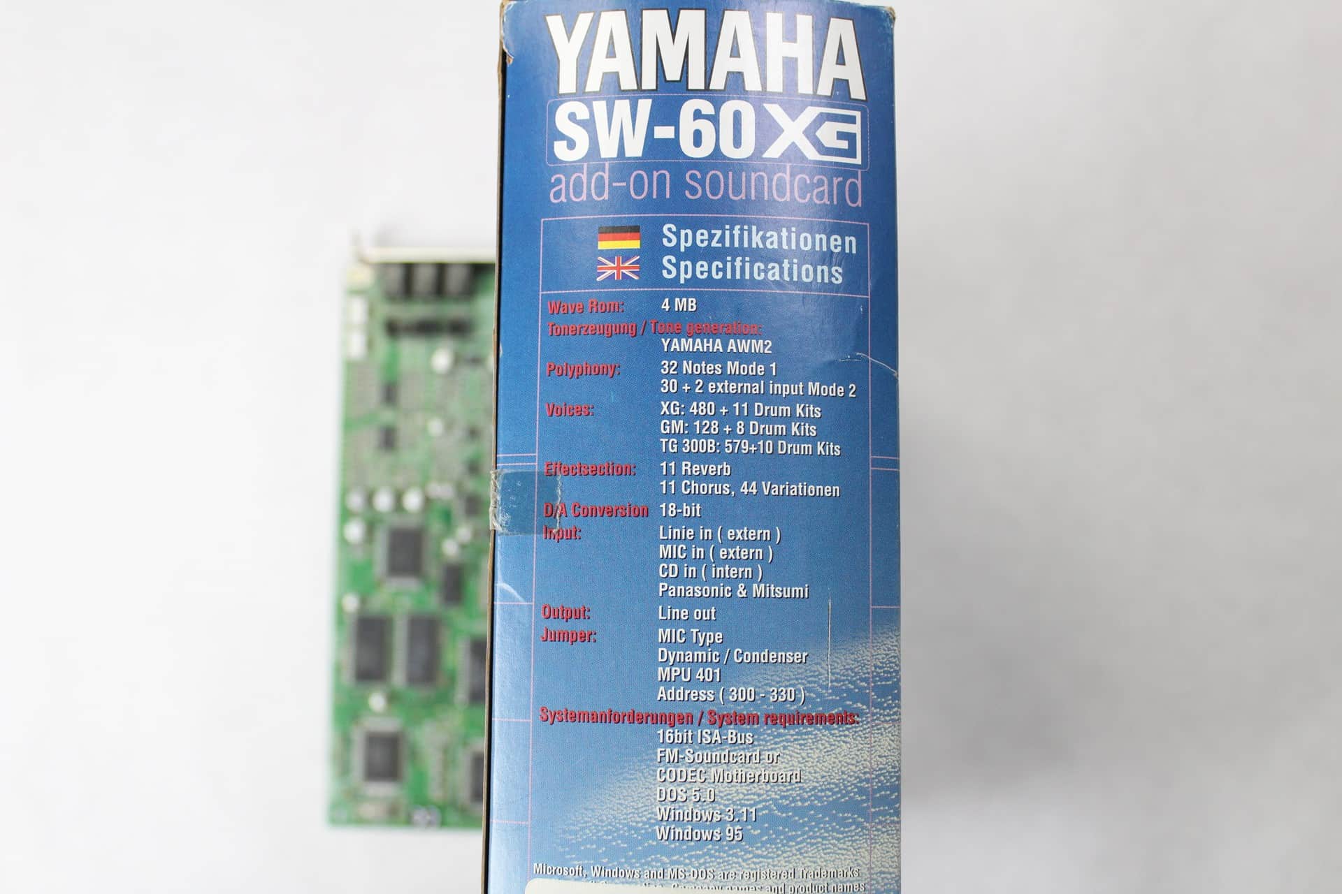 Yamaha SW-60XG