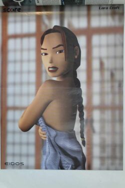 Score plakát - prosinec 1999 - Lara Croft