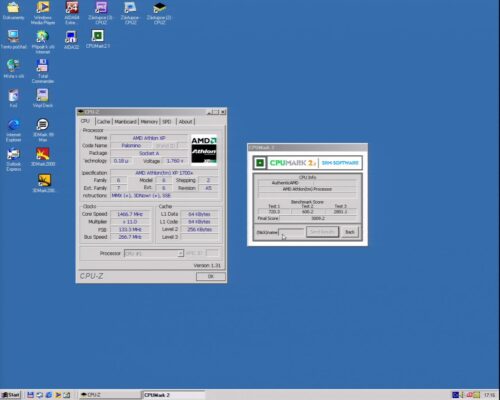 AMD Athlon XP 1700+ - Info
