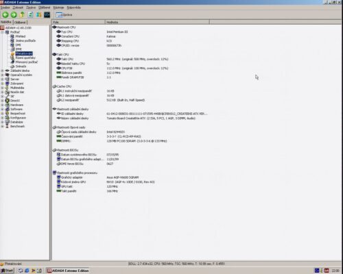 OC Intel Pentium 3 500MHz - Info