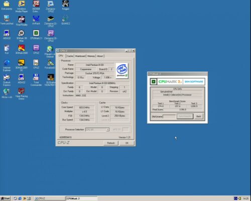Intel Pentium 3 600MHz - info