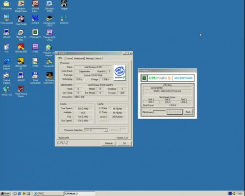 Intel Pentium 3 667MHz - Info